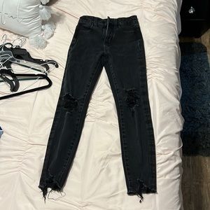 American Eagle: The Dream Jean ripped skinny jeans